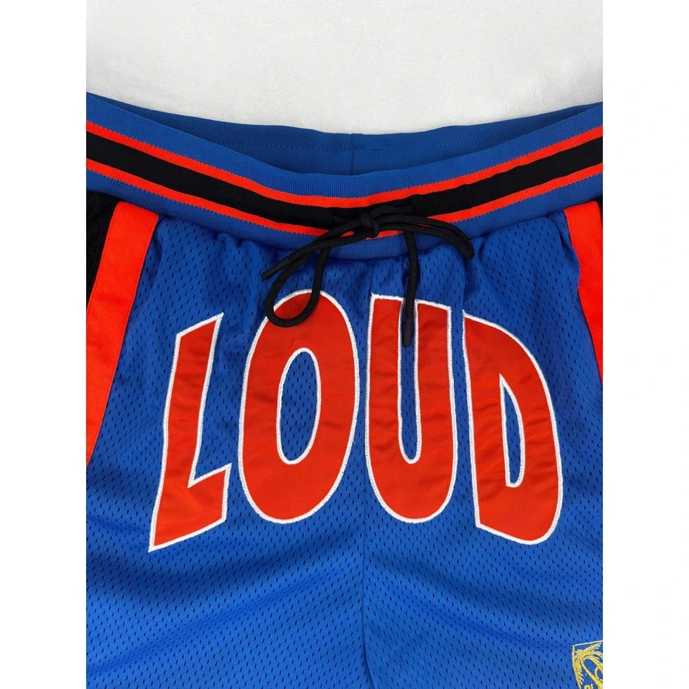 Rolling Loud Basketball Mesh Shorts Mens‎ XL Blue Black Red NY Festival Merch